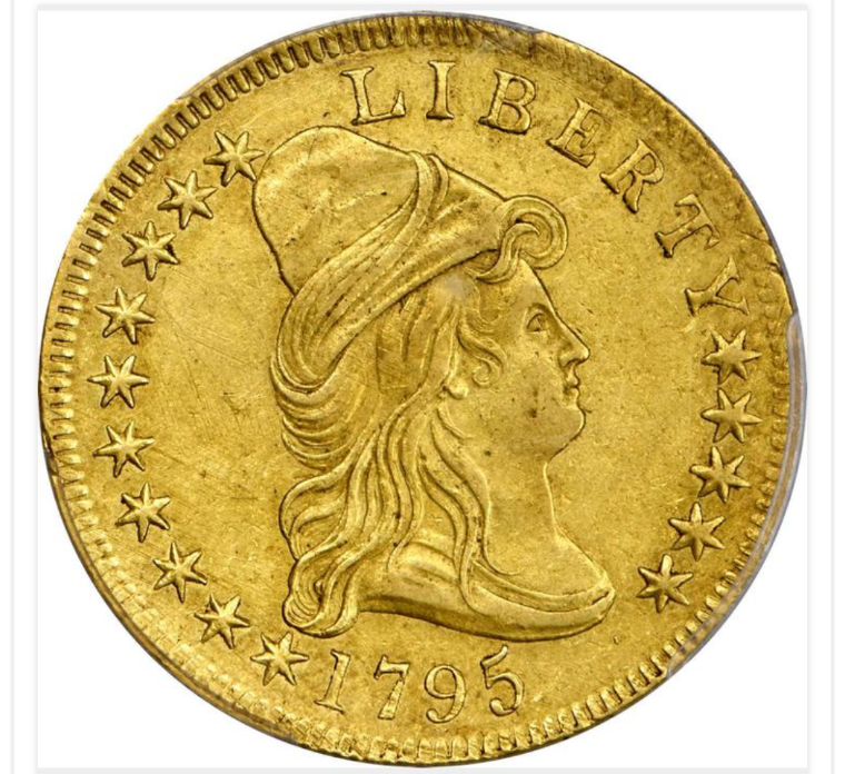 1795 Capped Bust gold coin