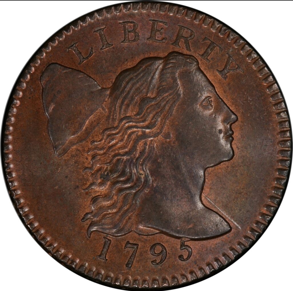 1795 Liberty Cap large cent