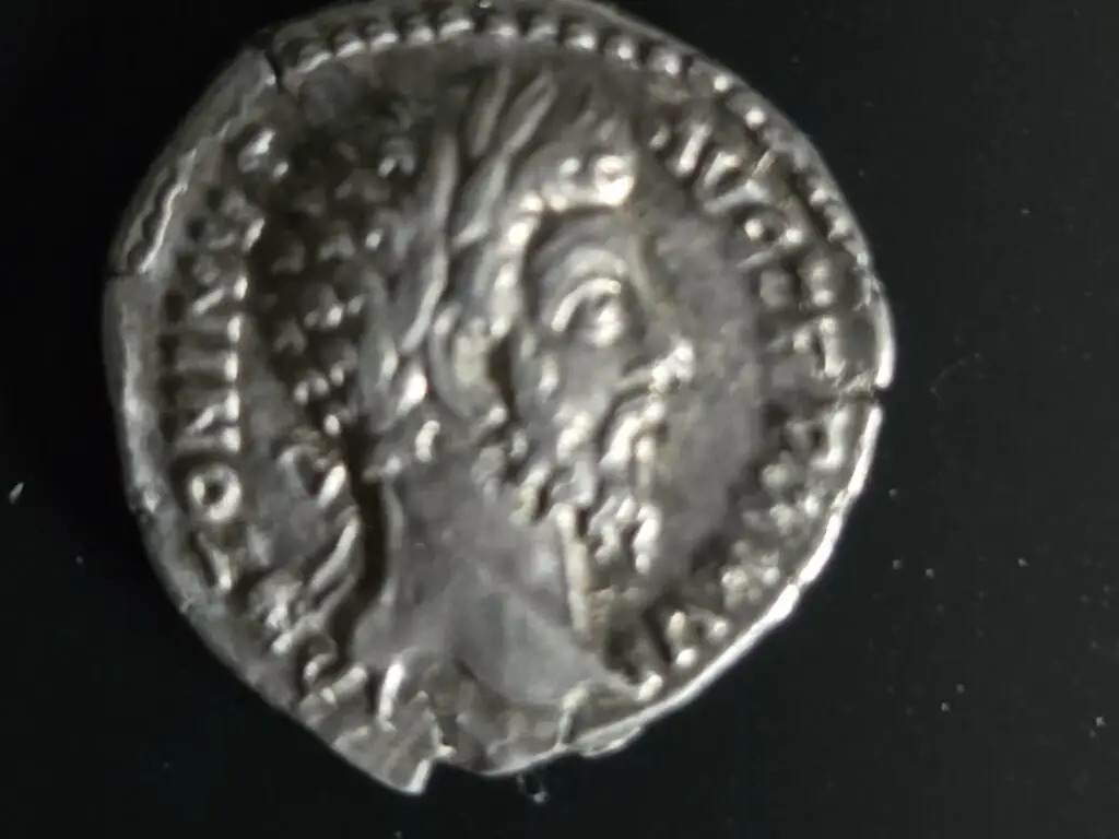 Ancient Roman bronze coin, Jacksonville estate find