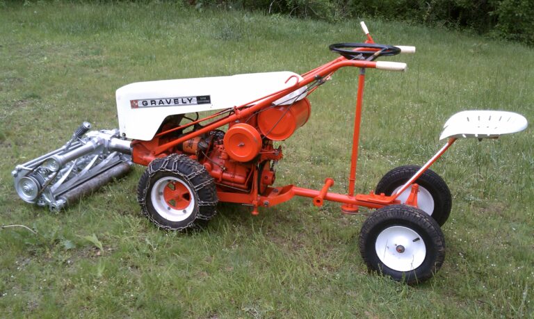 Vintage Gravely garden tractor