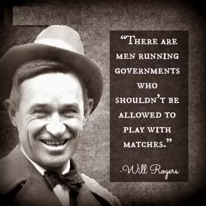 will rogers play with matches